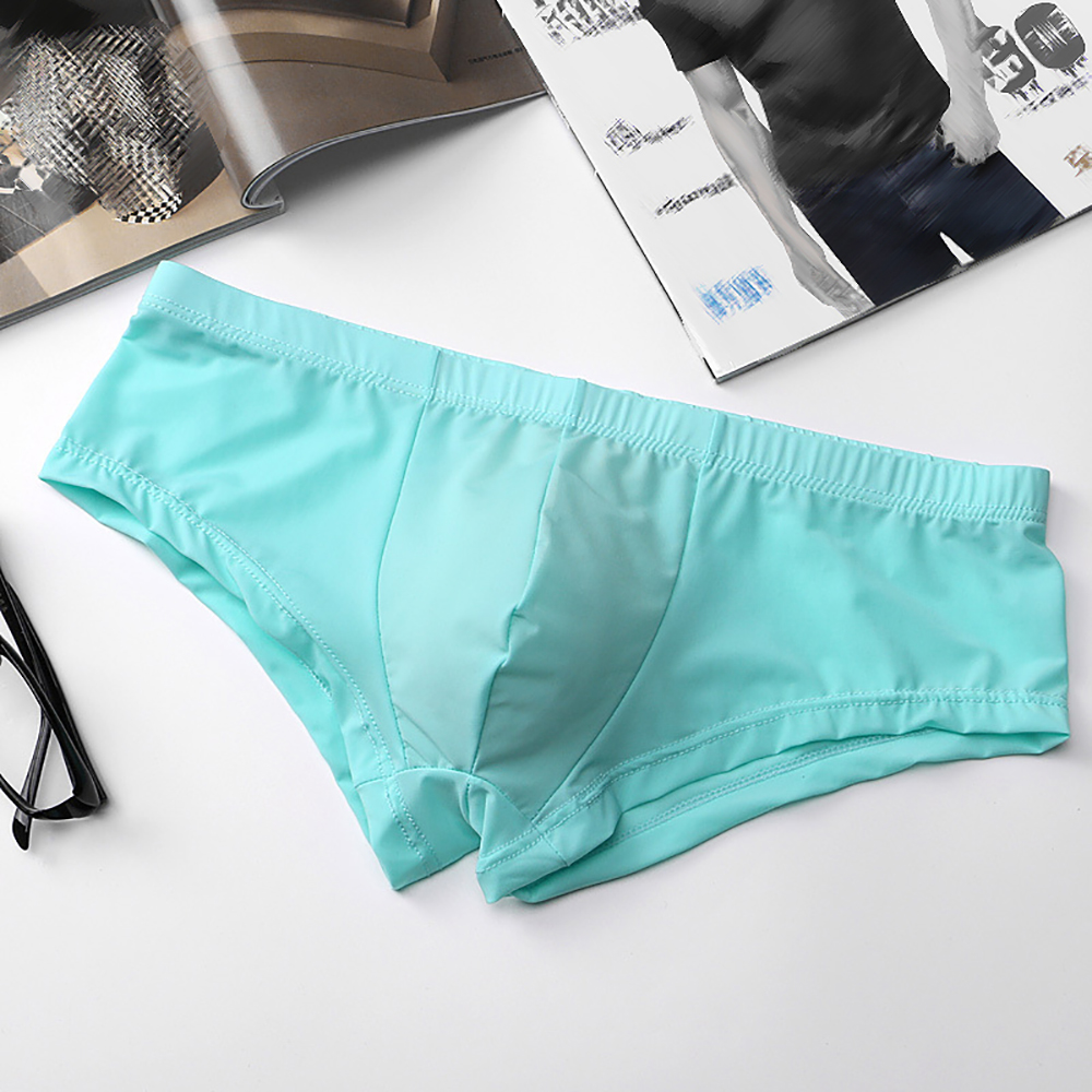 Trunk Breathable Men - Ijs Zijde Ondergoed Boxer Briefs Ademend