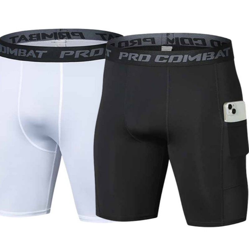 Compression Shorts Athletes - Compressiebroek voor heren, coole, droge legging,