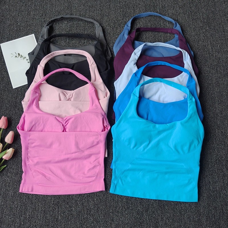 Naadloze haltertop voor dames, - Suspender Tank Top recensie en prijs