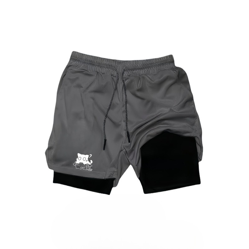 Snel drogende, ademende 2-in-1 - Compression Shorts Athletes recensie en prijs