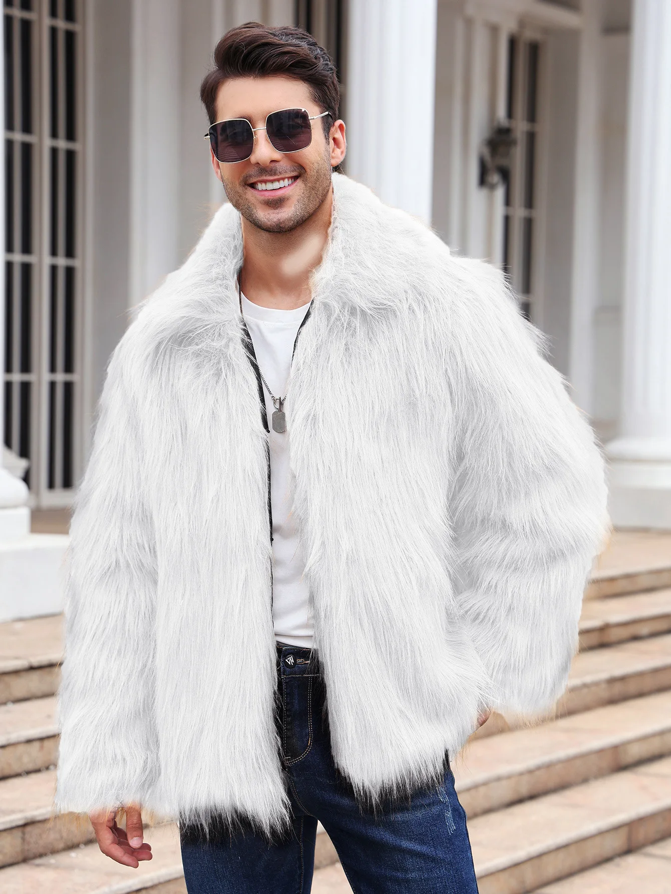 Mannen Faux Vossenbont Jas Jas - Thermal Long John recensie en prijs