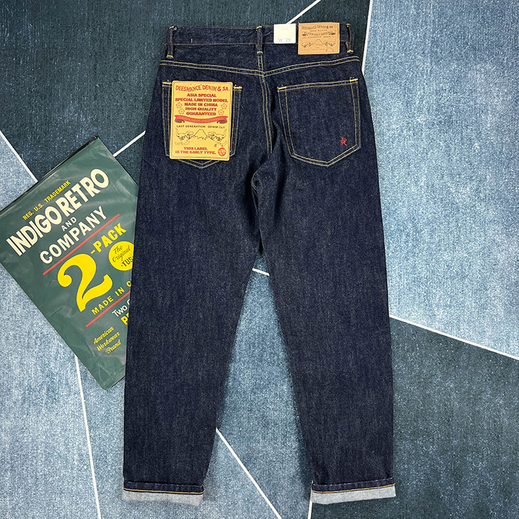 14oz rode zelfkant denim jeans - Levis Jeans 501 recensie en prijs