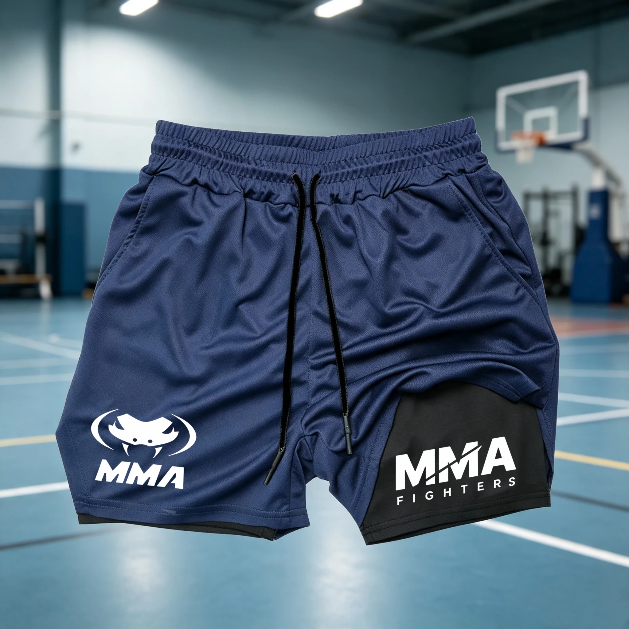 2-in-1 MMA Fighter Shorts voor - Compression Shorts Athletes recensie en prijs
